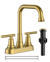 FORIOUS brushed gold front view showing clean lines and modern look for easy styling