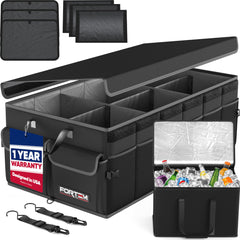FORTEM front view showing sturdy box design and organized storage benefit
