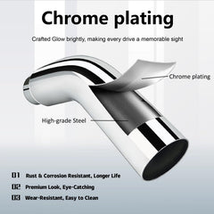 FortisArc mandrel-bend close-up illustrating smooth flow benefit