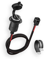 Foruly front mount on CRF300L showing secure fit and easy access