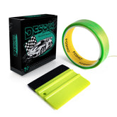 FOSHIO front packaging showing roll and squeegee for clean cuts