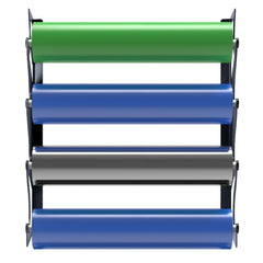 FOSHIO display of pole options showing customizable strength and fit