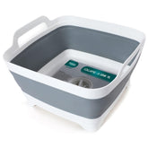 FOSJGO front view of collapsible dish basin showing compact, sturdy design