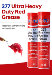 FOTU grease applied to wheel bearing illustrating protection and smooth lubrication