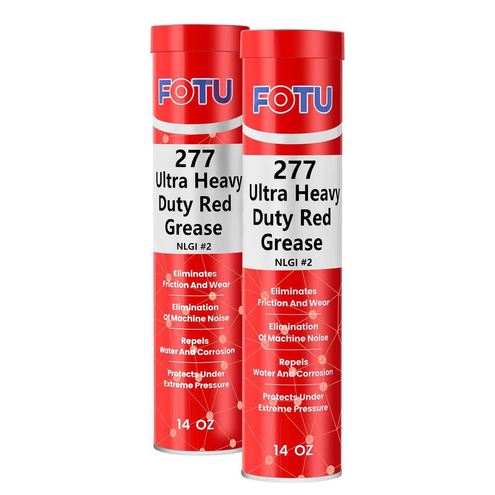 FOTU front packaging showing two red grease tubes and product labeling for easy identification