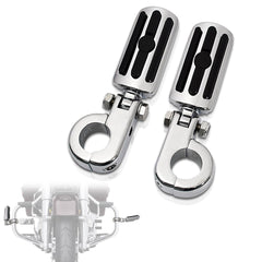 FOVPLUE front view on engine guard showing secure mount and improved comfort