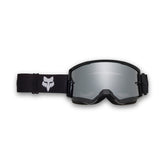 Fox Racing front view showing wide viewport and clear vision benefit