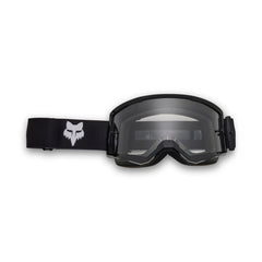 Fox Racing main goggle front view showing wide viewport and clear vision benefit