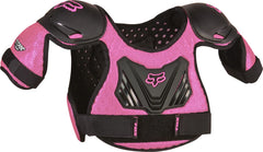 Fox Racing Peewee Titan front view showing compact protection and mobility
