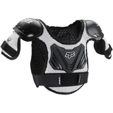 Fox Racing Peewee Titan front view showing fit and coverage for young riders
