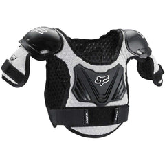 Fox Racing Peewee Titan front view showing fit and coverage for young riders