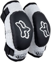 Fox Racing Peewee Titan front view showing protective profile and secure fit