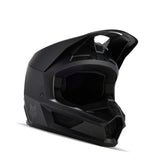 Fox Racing V Core front view showing helmet shape and confidence