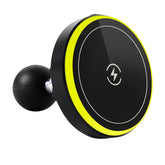 FPN front view mounted on RAM ball showing stable mount and charging