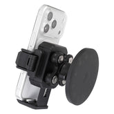FPN front view of magnetic motorcycle mount showing strong grip and secure positioning