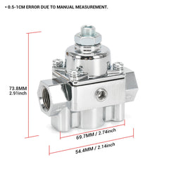 FQRANBO close-up of adjustment knob and scale for precise tuning benefit