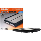 FRAM CA11450 front packaging showing product and fitment benefit