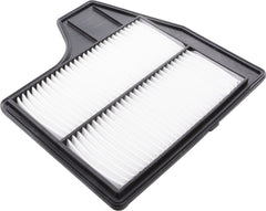 FRAM CA11450 filter media closeup highlighting superior dirt capture