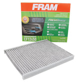 FRAM Fresh Breeze CF12450 front packaging showing filter and benefits