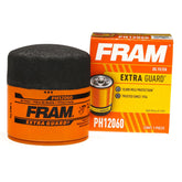 FRAM PH12060 front view showing canister and threads for easy identification and fit