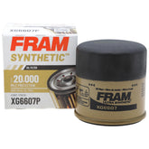 FRAM XG6607P front view showing label and fitment, brand reliability benefit