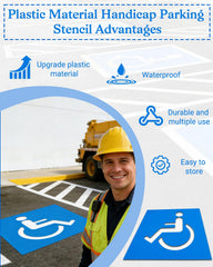 FrameFirm folded stencil stored flat for compact, space-saving transport