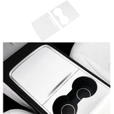 frani center console front view in white showing sleek protection and style