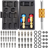 Frienda front view of open case showing organized tools and cores for quick access