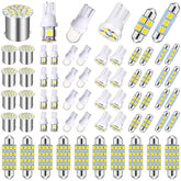 Frienda front packaging of 70-piece LED kit showing included bulb types and benefits
