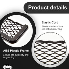 Frienda mounted on car door panel saving space and preventing clutter