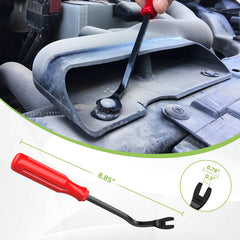Frokom clip securing a bumper, showing reliable hold and neat finish