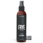 Frye front packaging bottle showing label and spray head benefits quick cleaning