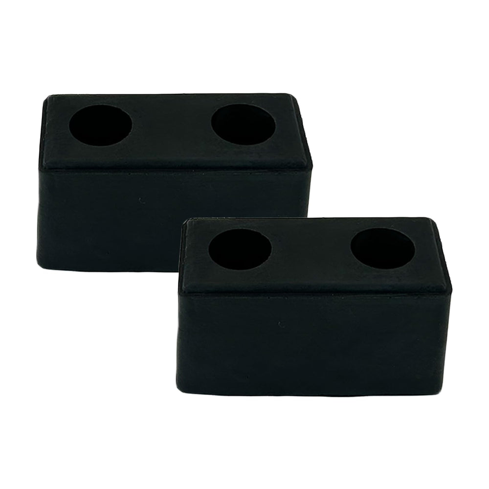 Fudatong front view of two bumpers showing compact protective profile and easy replacement