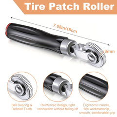 FullMayPro tungsten buffing wheel showing cleaning action before plug insertion
