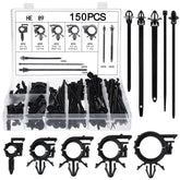 Funnymoom transparent case showing organized 150-piece kit and easy selection