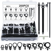Funnymoom kit box front view showing all compartments and organized fasteners for quick access