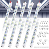 Funtery front view showing full eight-piece LED bar kit and accessories for ready installation