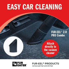 FUR-EEL PRO 2.0 close-up of thicker rubber lamellae gripping hair for faster removal
