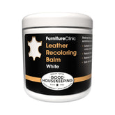 Furniture Clinic front label showing white recoloring balm and product benefit