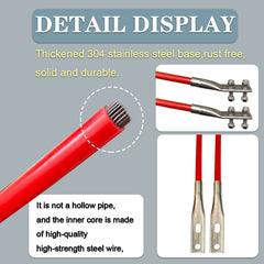FUYEAR closeup of 304 stainless steel joint highlighting corrosion resistance