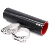 Fuzbaxy front view of 2 inch silicone coupler showing shape and fit benefits
