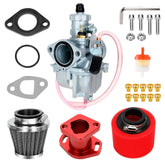 FVRITO VM22 assembled carburetor front view showing compact design and easier upgrade