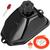 FVRITO front view gas tank showing shape and mounting benefits