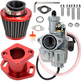 FVRITO carburetor front view showing throttle bore and linkage benefit improved response