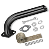 FVRITO exhaust front view showing fit and durable finish