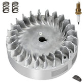 FVRITO flywheel front view showing bolt pattern and fitment benefit