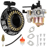 FVRITO front assembly showing pull starter and carburetor for quick replacement