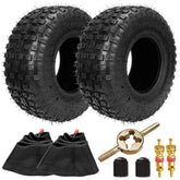 FVRITO front view of tire pair showing ready-to-install kit benefit