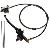 FVRITO left master cylinder front view showing clean lever for precise control