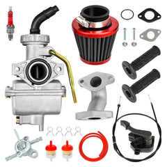 FVRITO PZ20 carburetor front view showing improved airflow and reliable delivery